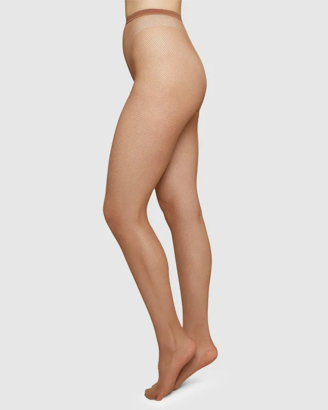 Elvira Net Tights made by SWEDISH STOCKINGS