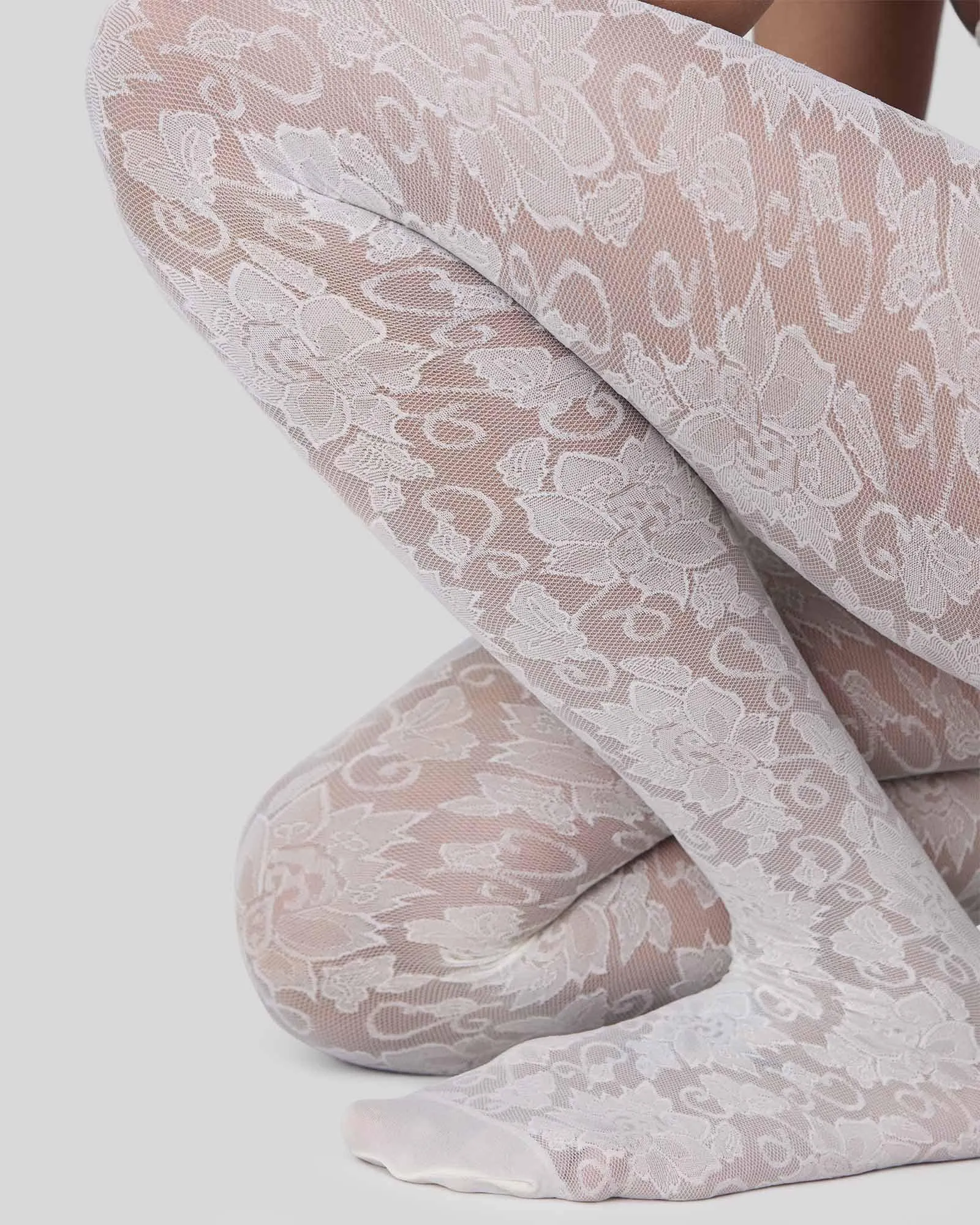 Lily Lace Tights sold by SWEDISH STOCKINGS product image thumbnail 2