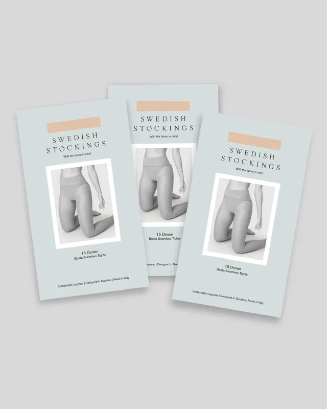 Beata Seamless Tights Bundle: 3 pairs sold by SWEDISH STOCKINGS