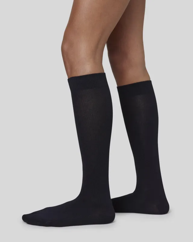 Hedvig Cotton Knee-Highs sold by SWEDISH STOCKINGS