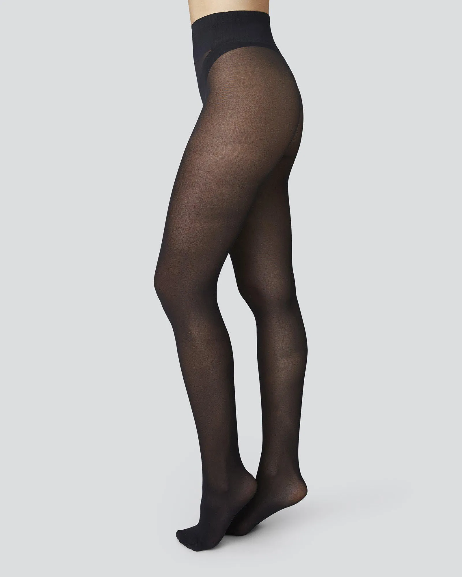 3-Pack Black Tights: Olivia, Svea & Doris sold by SWEDISH STOCKINGS product image thumbnail 2
