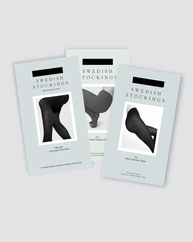 3-Pack Wool Tights made by SWEDISH STOCKINGS