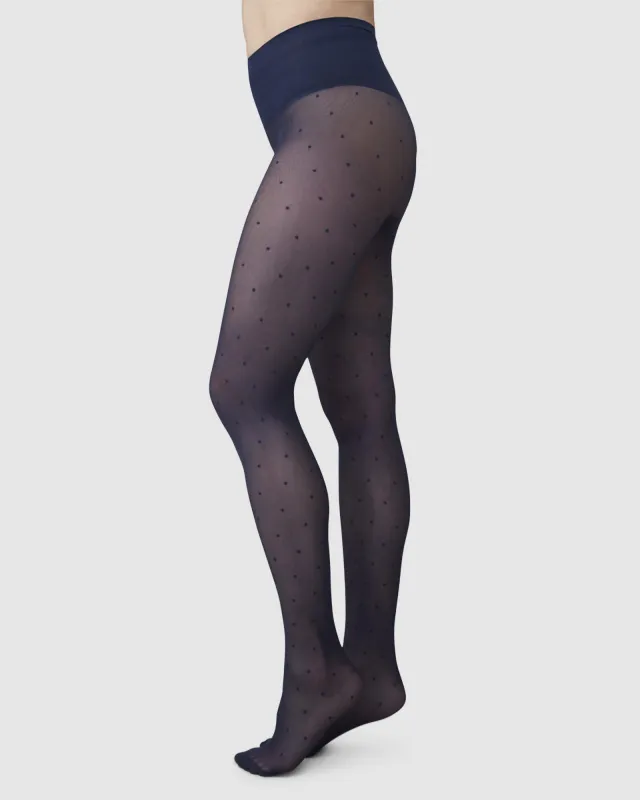 Doris Dots Tights sold by SWEDISH STOCKINGS