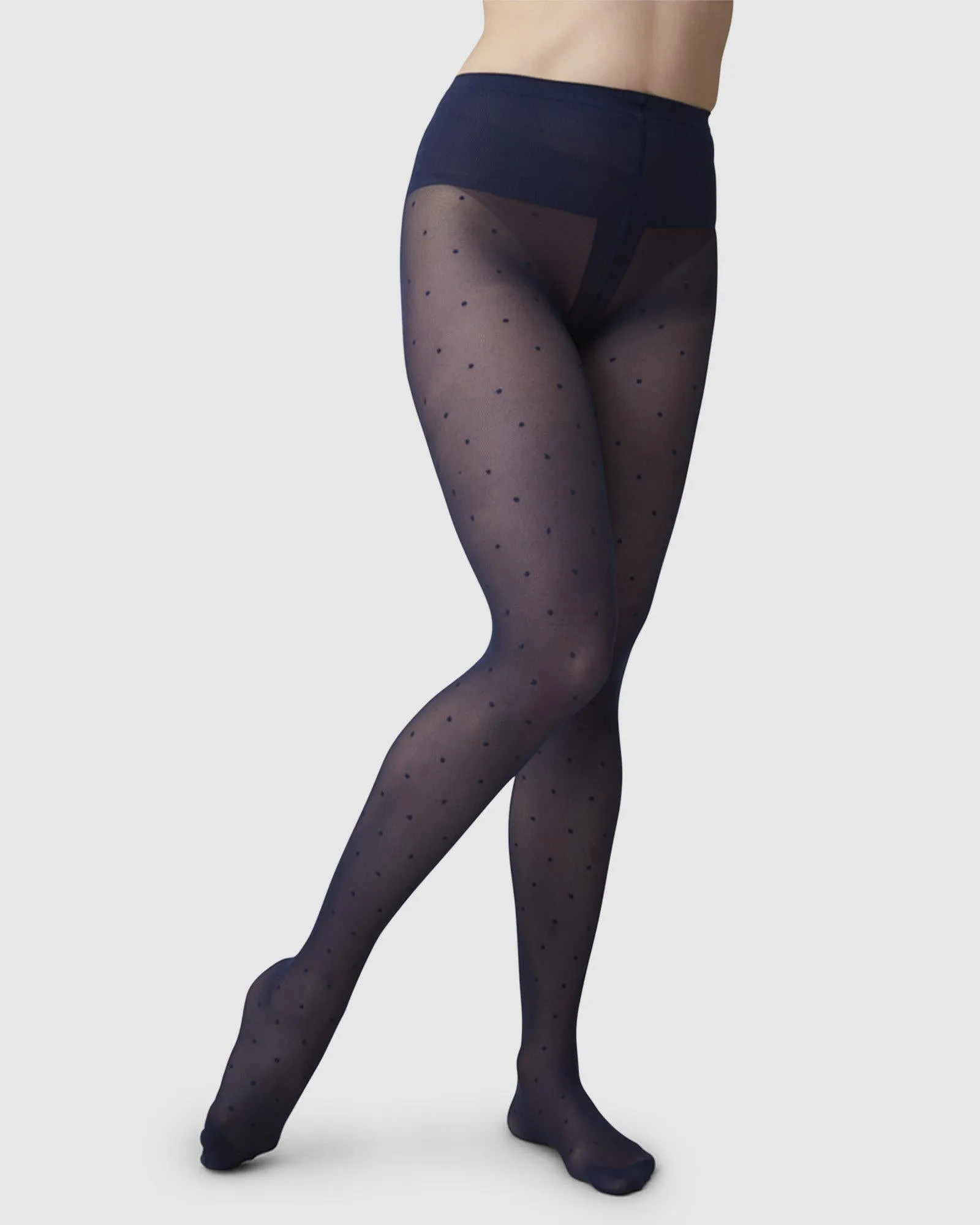 Doris Dots Tights sold by SWEDISH STOCKINGS product image thumbnail 2