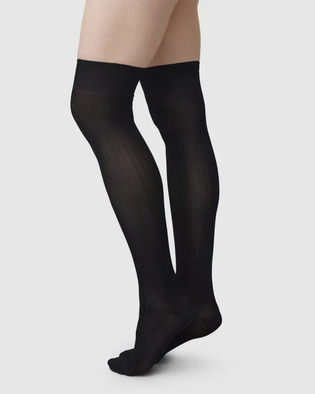 Ella Rib Over-Knee made by SWEDISH STOCKINGS