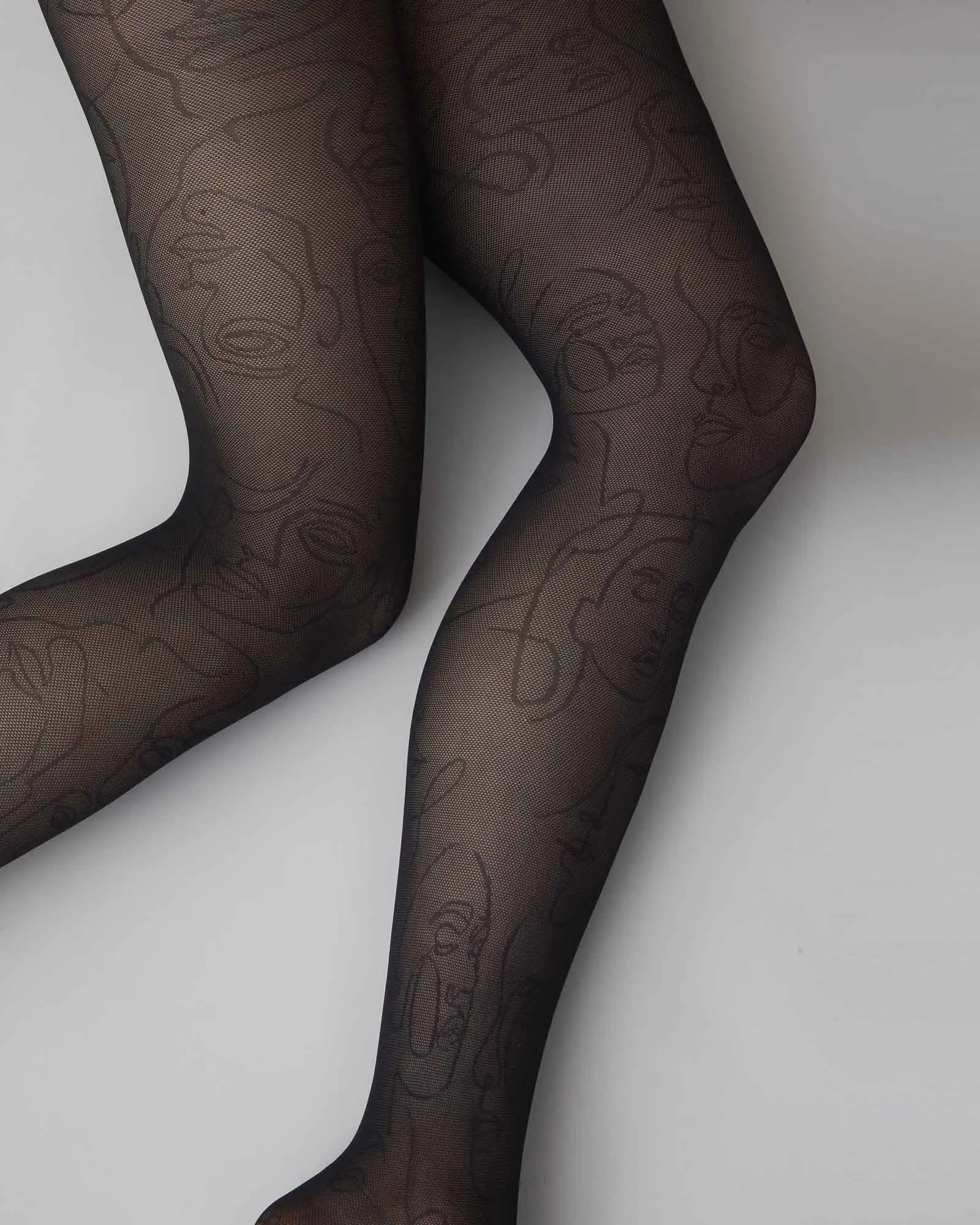 Helena Face Tights sold by SWEDISH STOCKINGS product image thumbnail 2