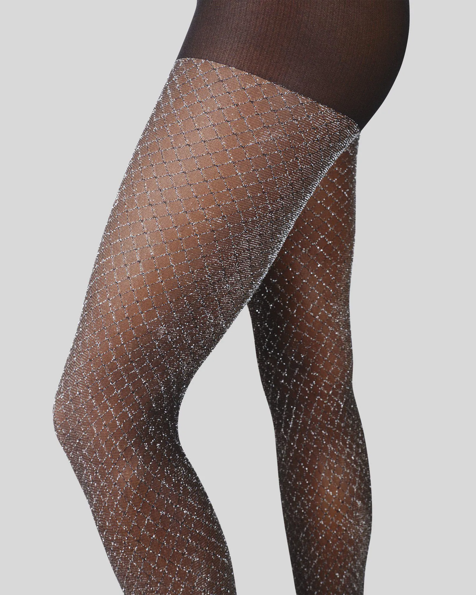 Casey Shimmery Fishnet Tights sold by SWEDISH STOCKINGS product image thumbnail 4
