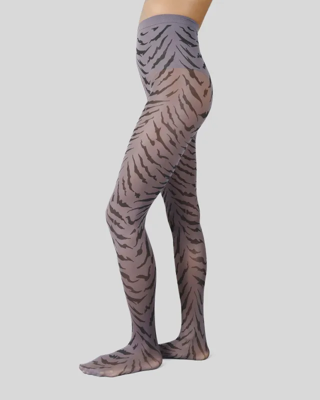 Roxana Tiger Tights sold by SWEDISH STOCKINGS