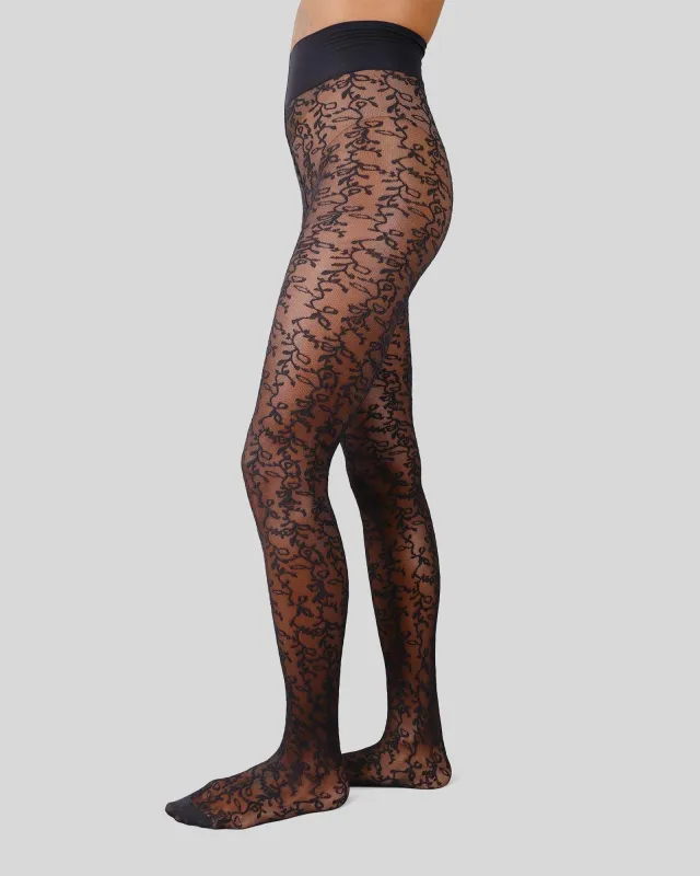 Lo Lace Tights sold by SWEDISH STOCKINGS
