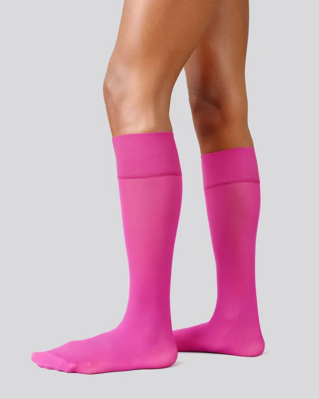 2-Pack Elin Premium Knee-Highs made by SWEDISH STOCKINGS