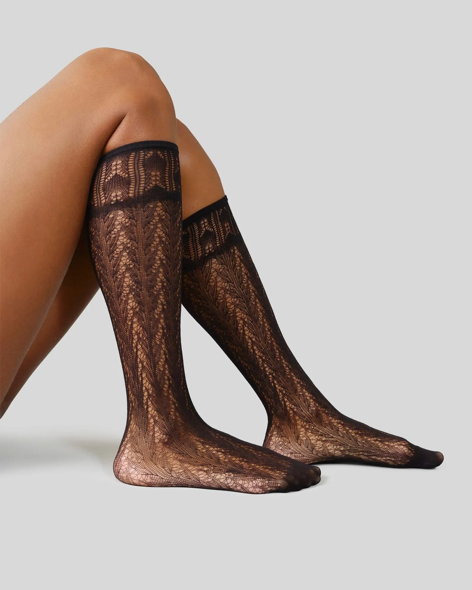 Erica Crochet Knee-Highs sold by SWEDISH STOCKINGS product image thumbnail 2