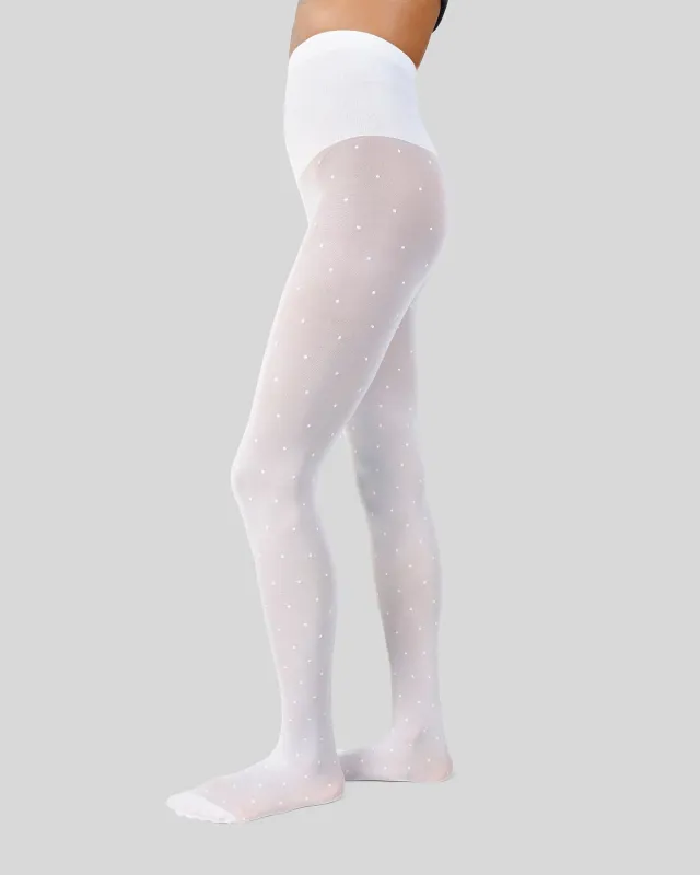 Doris Dots Tights made by SWEDISH STOCKINGS