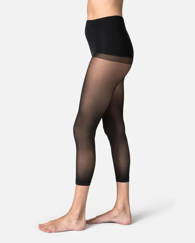 Malva Cropped Leggings made by SWEDISH STOCKINGS