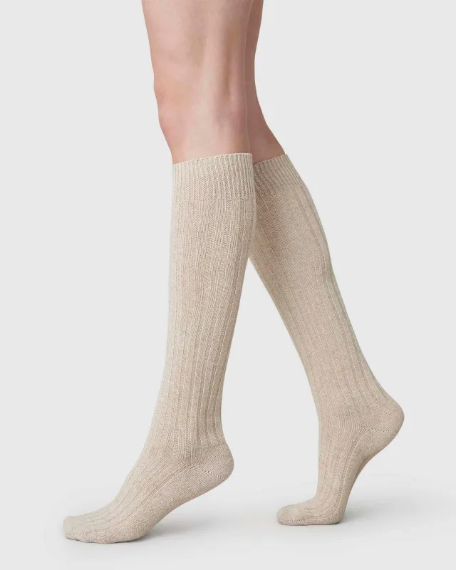 Bodil Wool Knee-Highs made by SWEDISH STOCKINGS