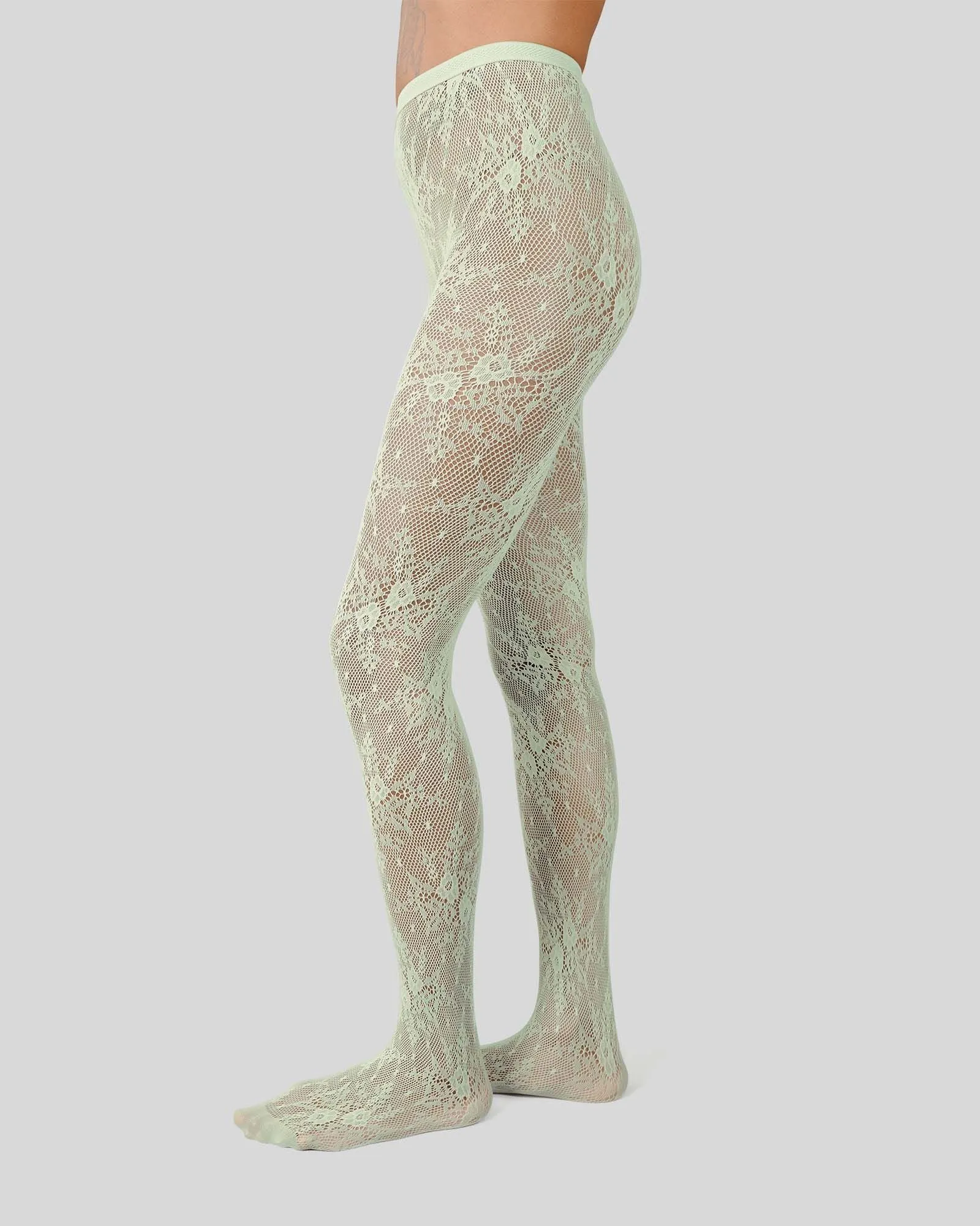 Rosa Lace Tights sold by SWEDISH STOCKINGS product image thumbnail 2