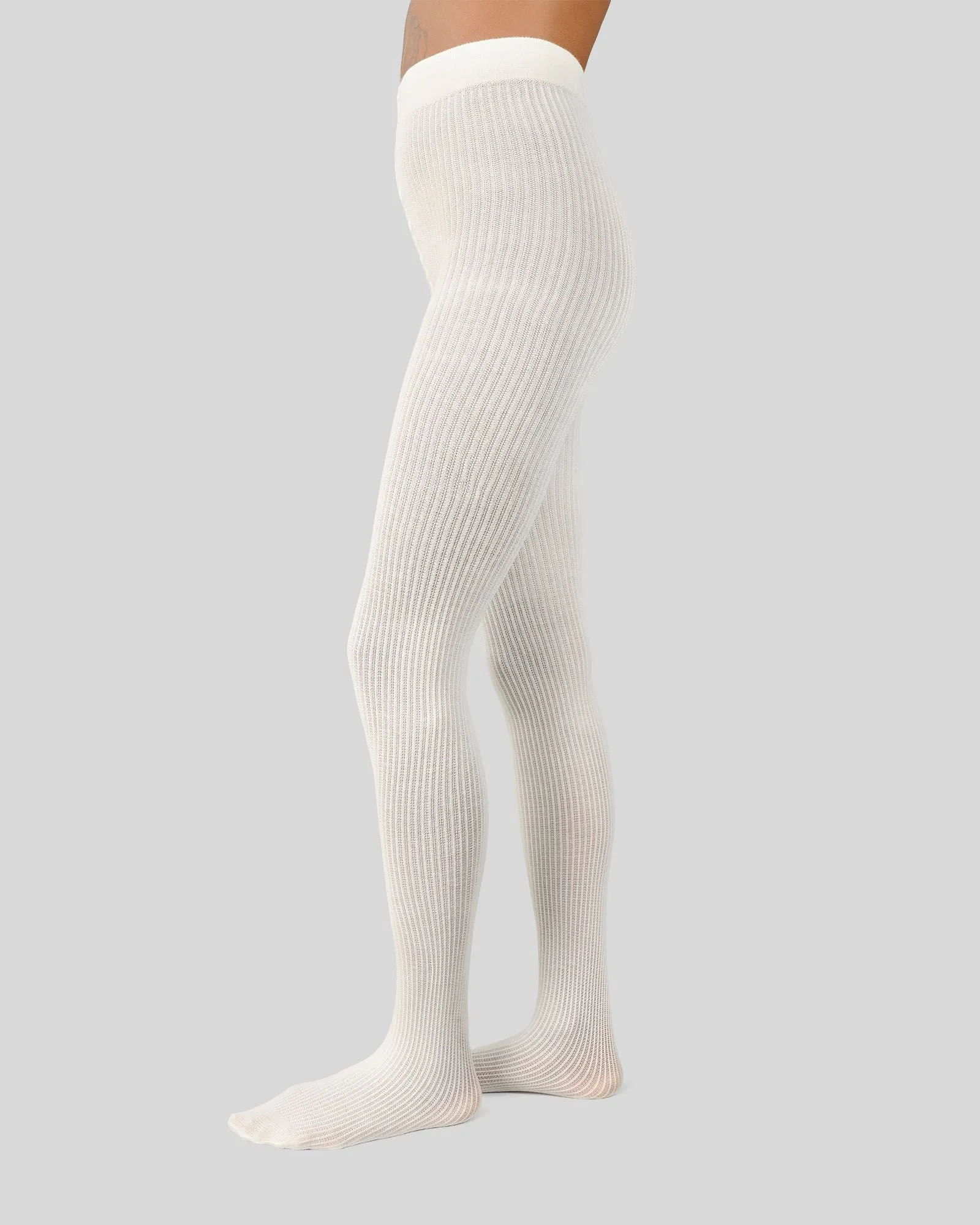 Zoe Ribbed Tights sold by SWEDISH STOCKINGS product image thumbnail 2