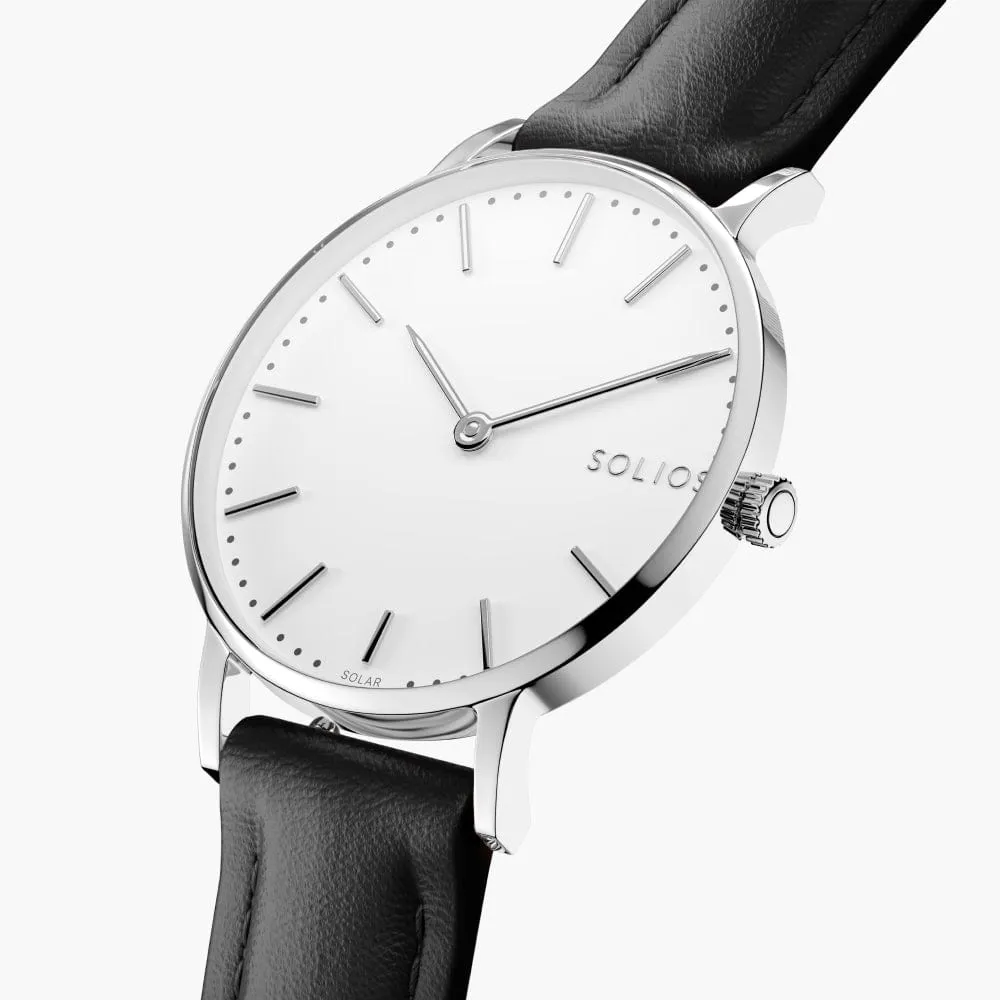 Father's Day Classic Bundle | White Dial - Silver Case sold by SOLIOS product image thumbnail 4