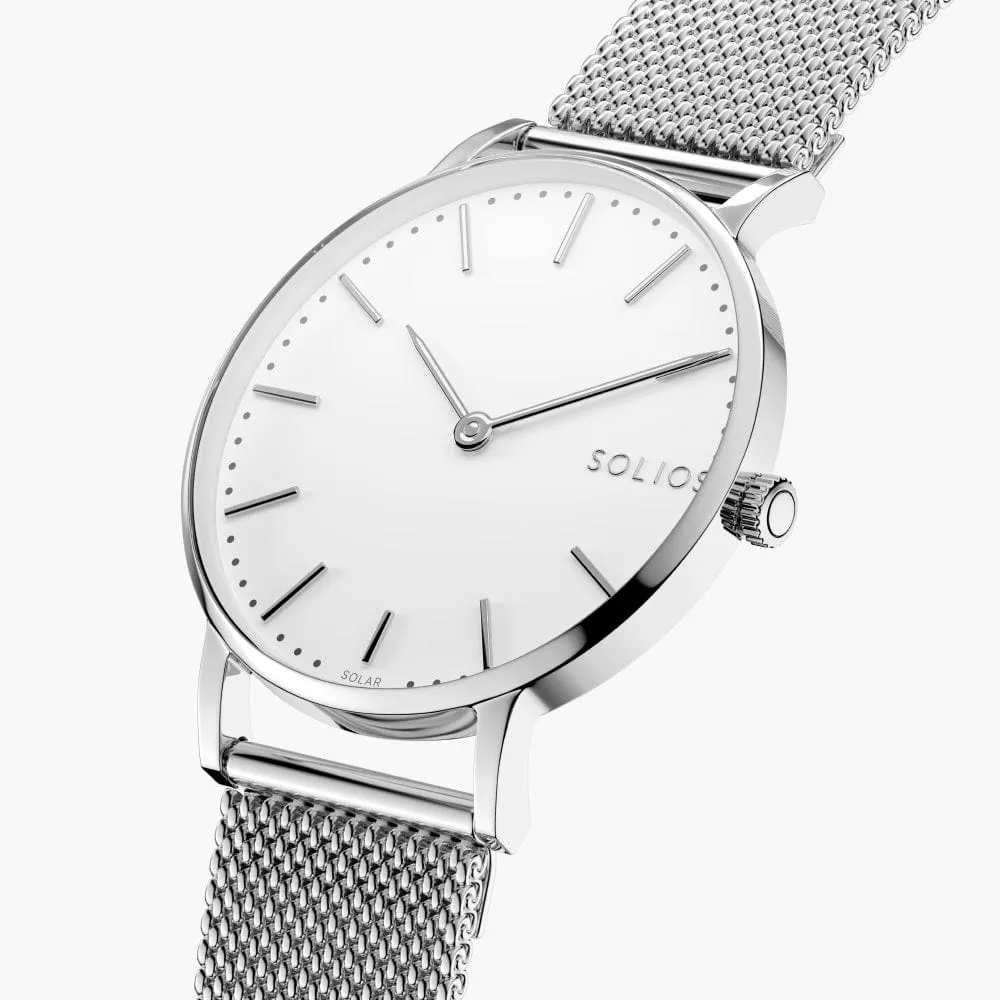 Father's Day Classic Bundle | White Dial - Silver Case sold by SOLIOS product image thumbnail 2