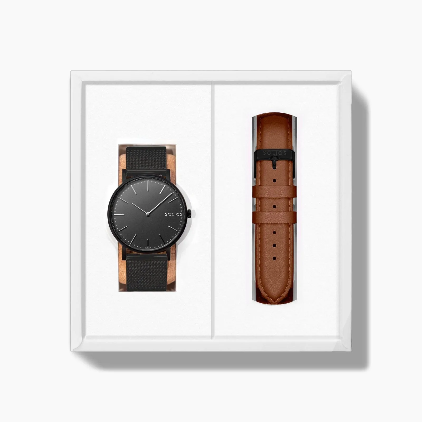 Father's Day Classic Bundle | Black Dial - Black Case sold by SOLIOS product image thumbnail 3
