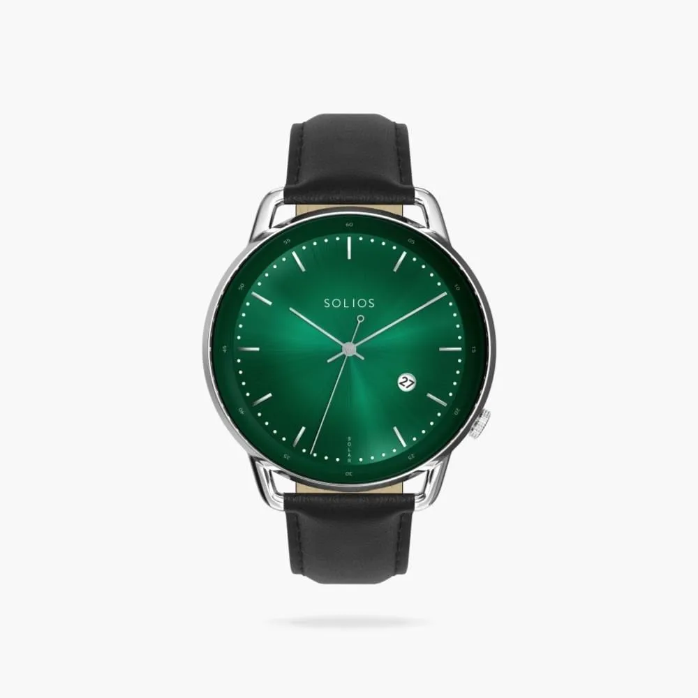 The Rainforest Curve | Green Dial - Silver Case sold by SOLIOS product image thumbnail 4