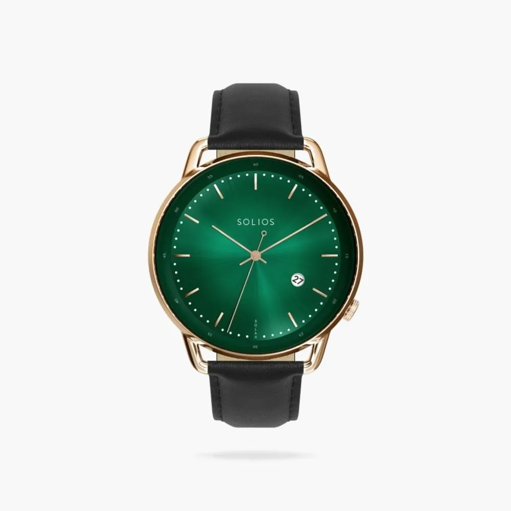 The Rainforest Curve | Green Dial - Rose Gold Case sold by SOLIOS product image thumbnail 5