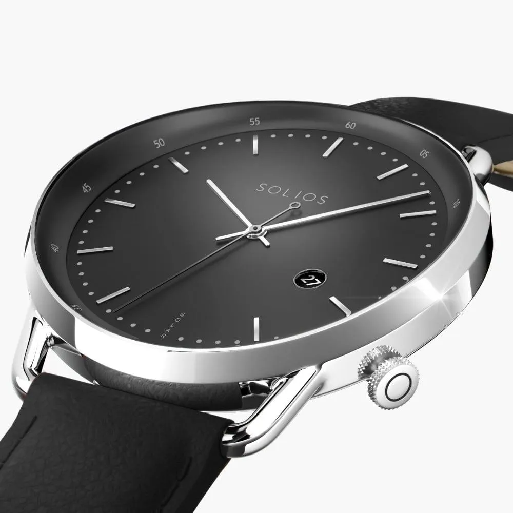 The Solar Curve Bundle | Black Dial - Silver Case sold by SOLIOS product image thumbnail 2