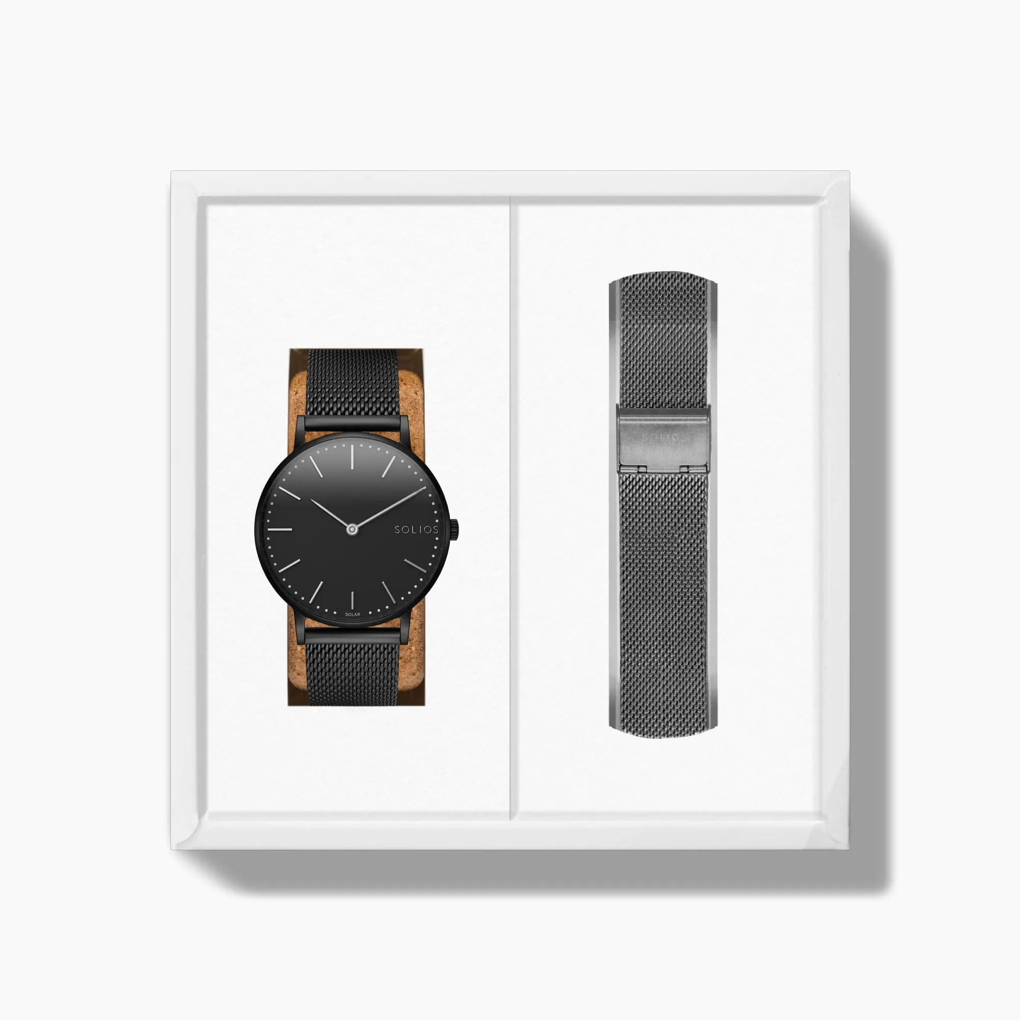 The Solar Classic Bundle | Black Dial - Black Case sold by SOLIOS product image thumbnail 3