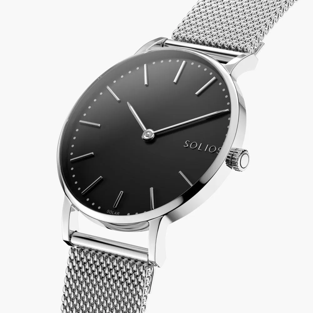 The Solar Classic Bundle | Black Dial - Silver Case sold by SOLIOS product image thumbnail 4