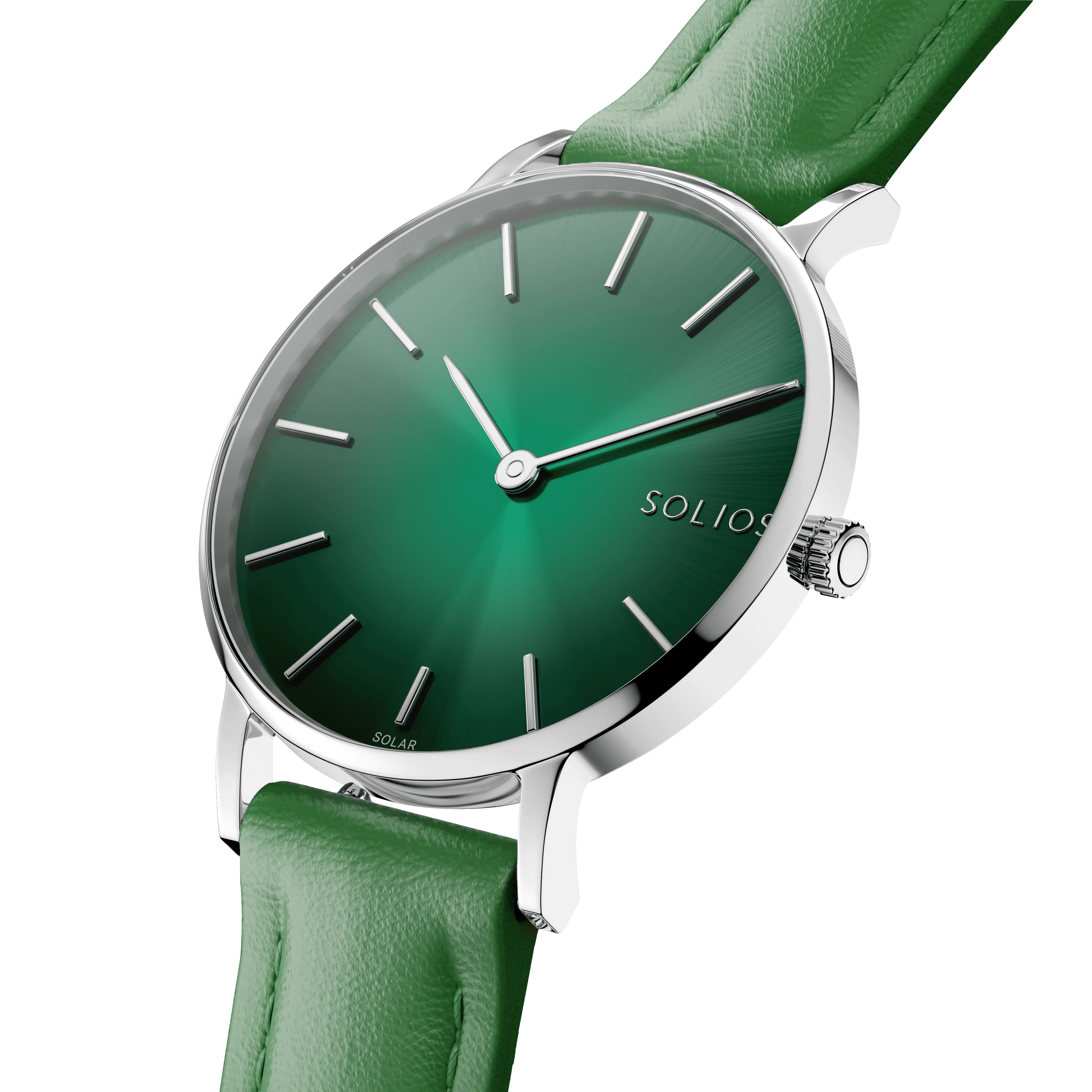 The Rainforest Classic Bundle | Green Dial - Silver Case sold by SOLIOS product image thumbnail 4