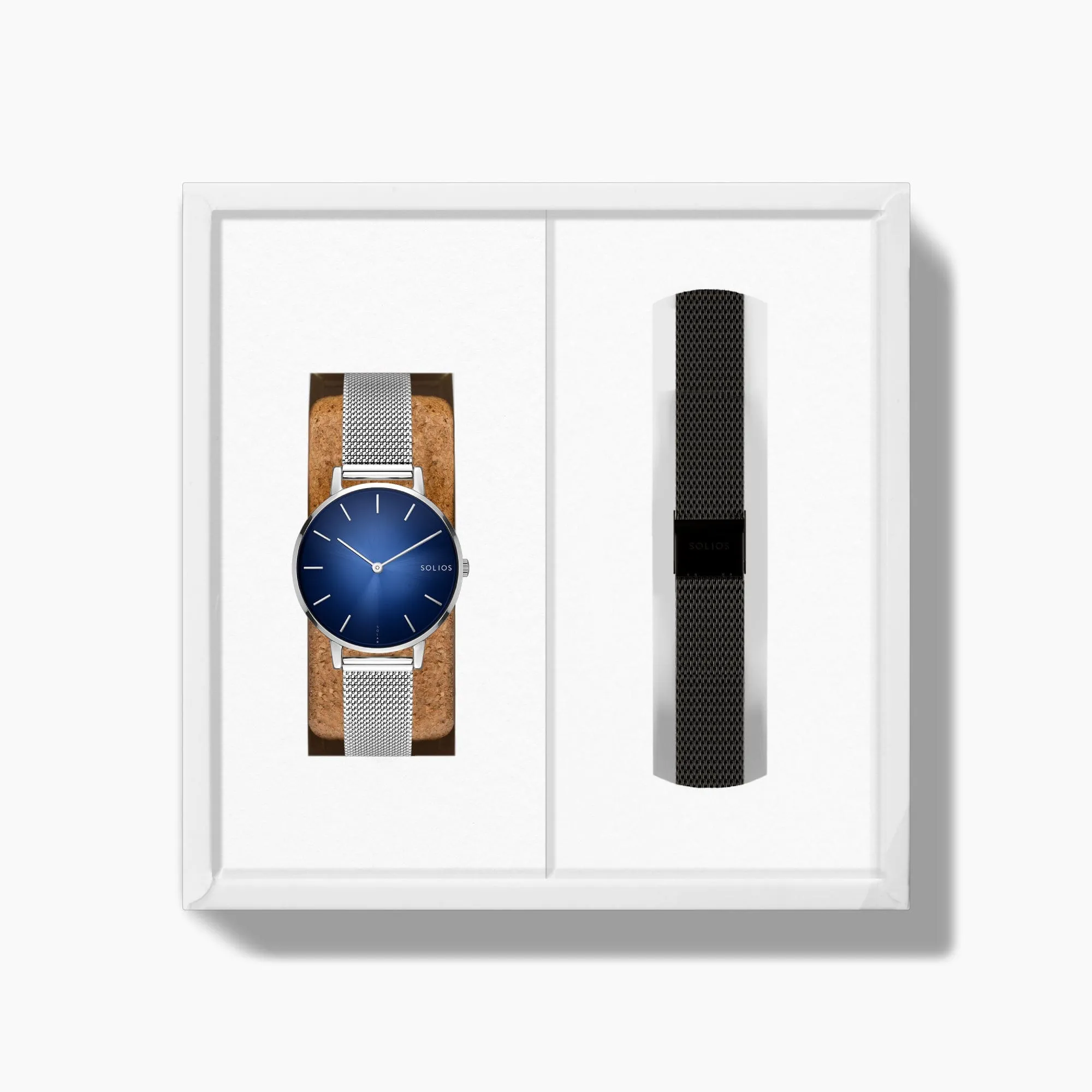 The Solar Mini Bundle | Blue Dial - Silver Case sold by SOLIOS product image thumbnail 3