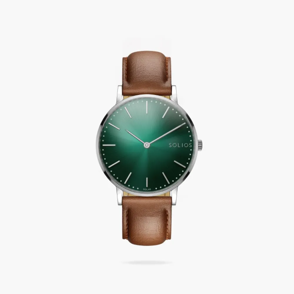 The Rainforest Classic | Green Dial - Silver Case sold by SOLIOS product image thumbnail 2