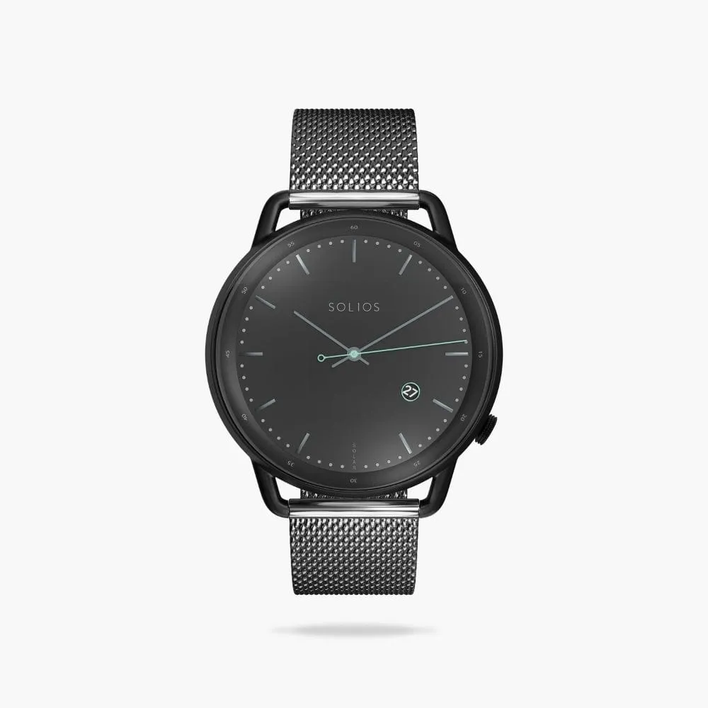 The Solar Curve | Black Dial - Black Case sold by SOLIOS product image thumbnail 5