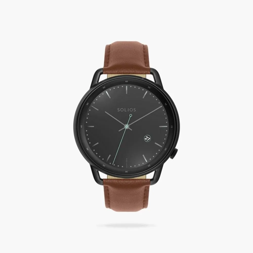 The Solar Curve | Black Dial - Black Case sold by SOLIOS product image thumbnail 3