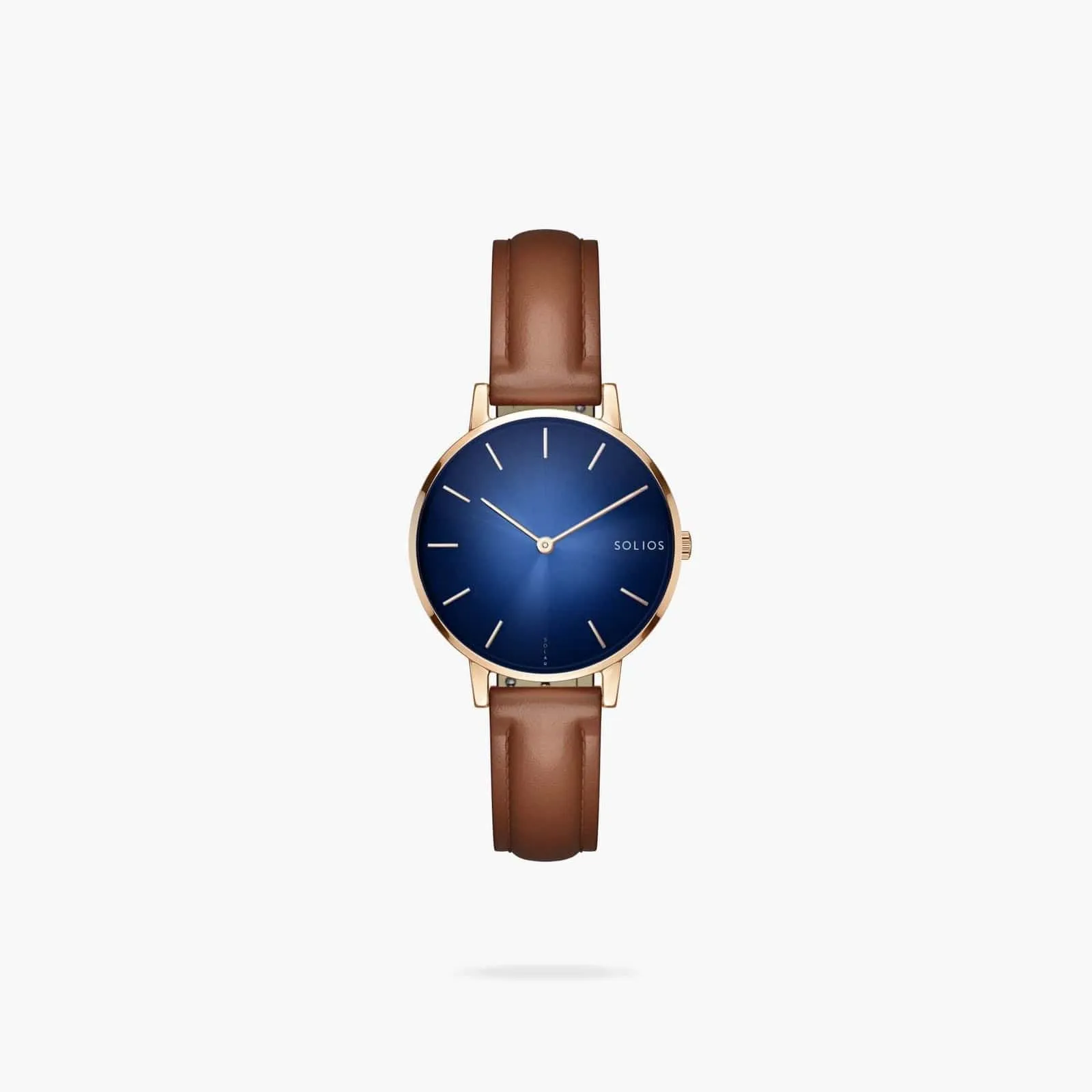 The Solar Mini | Blue Dial - Rose Gold Case sold by SOLIOS product image thumbnail 5