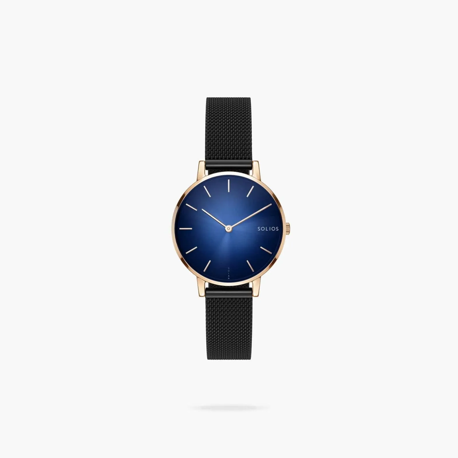 The Solar Mini | Blue Dial - Rose Gold Case sold by SOLIOS product image thumbnail 3