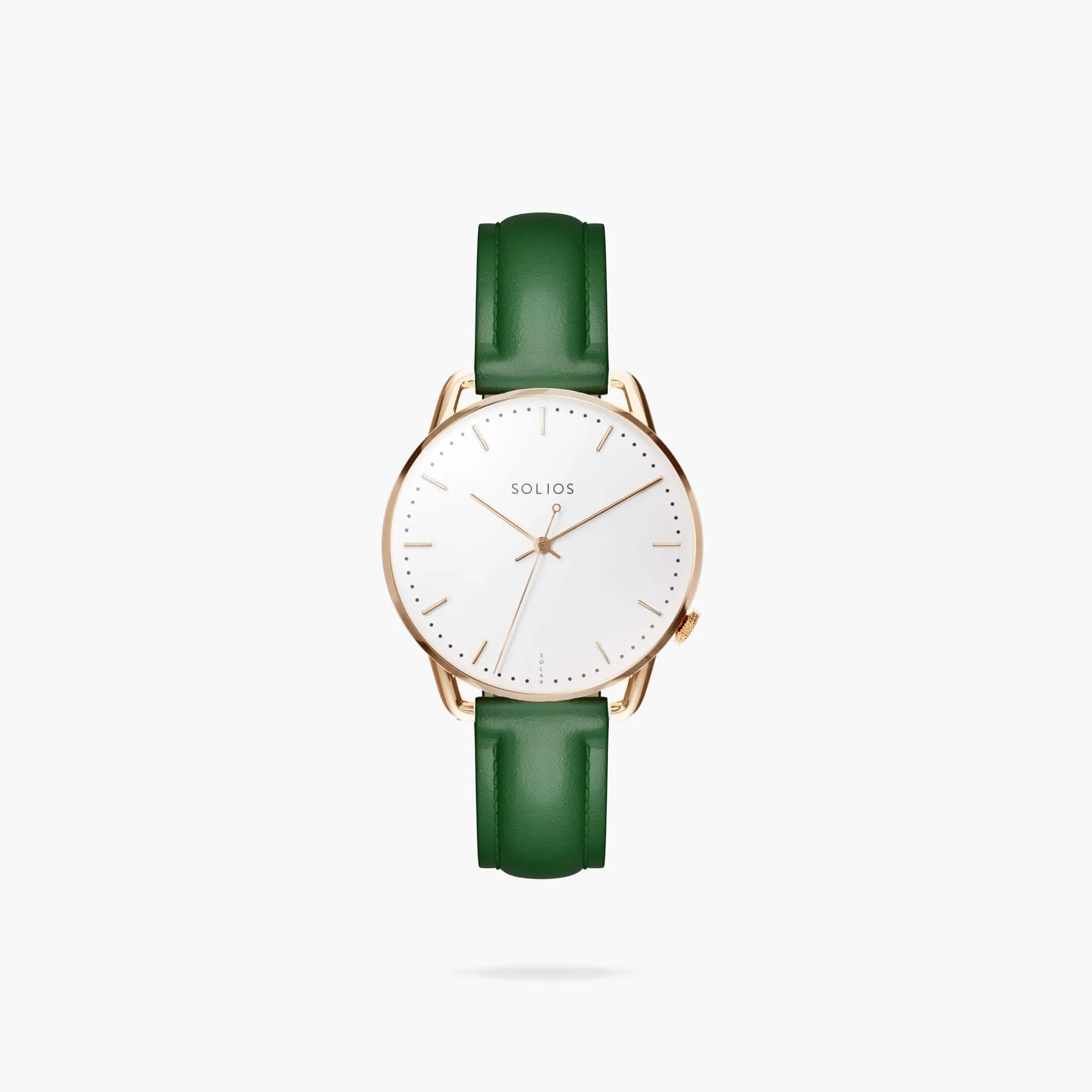 The Solar Curve Mini | White Dial - Rose Gold Case sold by SOLIOS product image thumbnail 3
