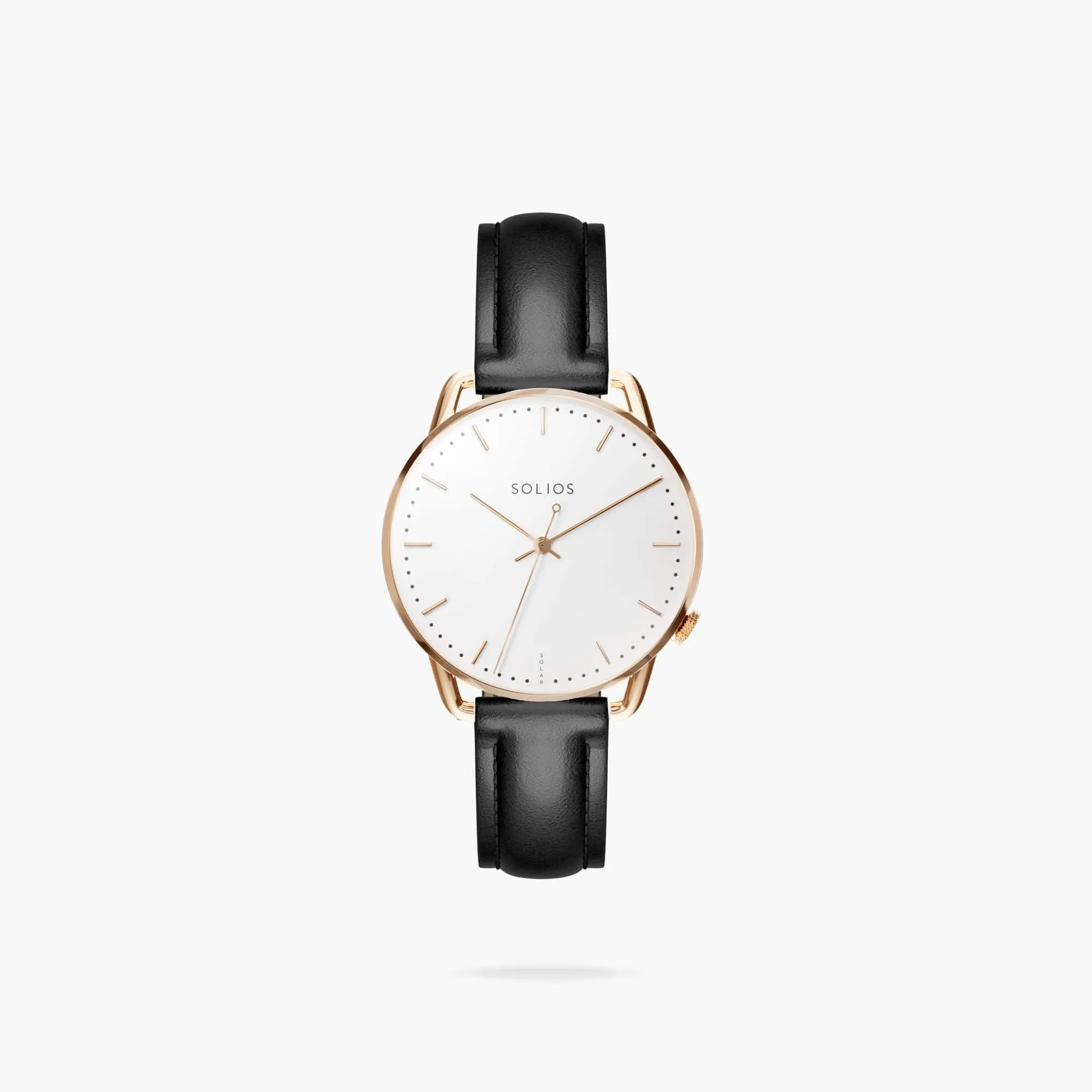 The Solar Curve Mini | White Dial - Rose Gold Case sold by SOLIOS product image thumbnail 5