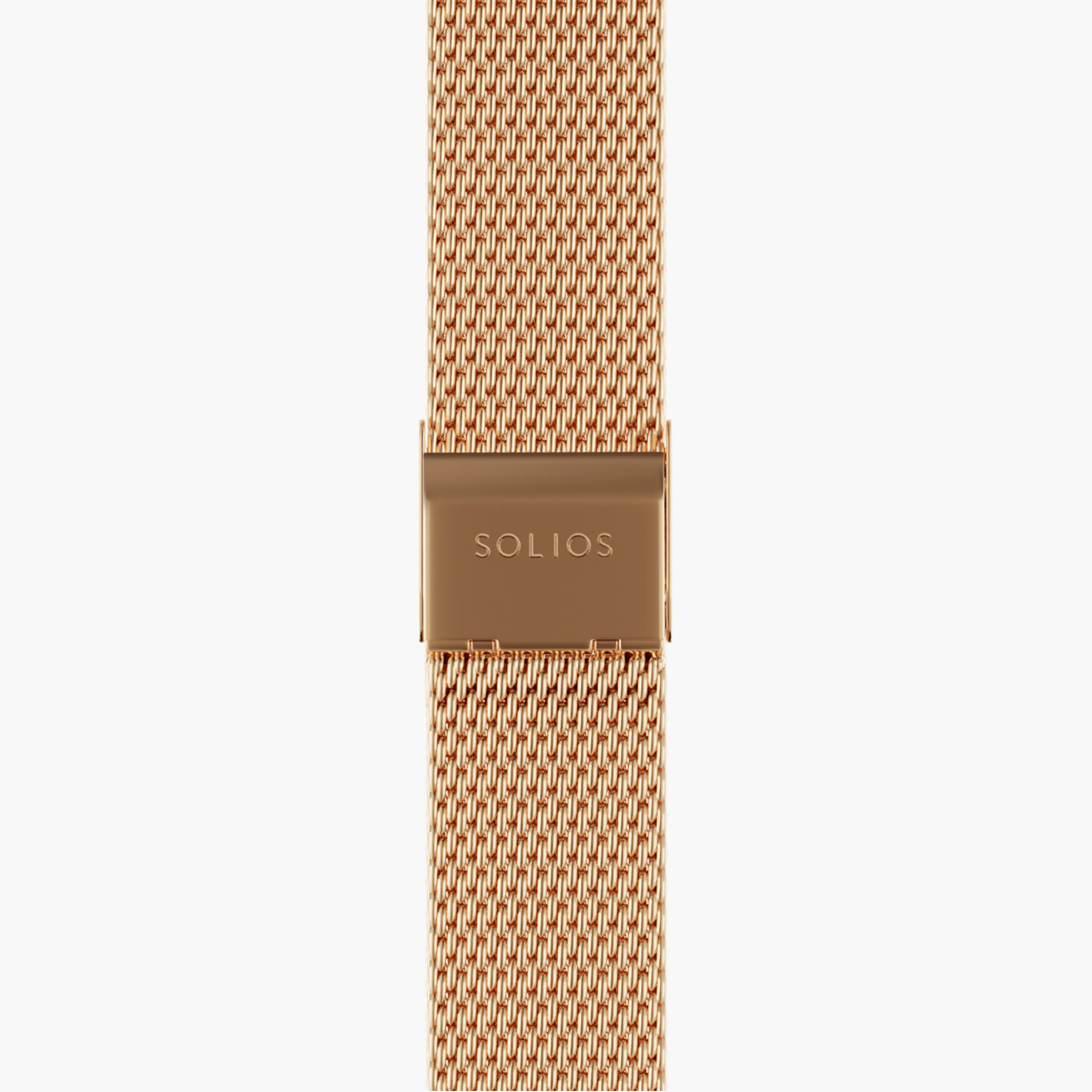 Rose Gold Mesh Strap sold by SOLIOS product image thumbnail 3