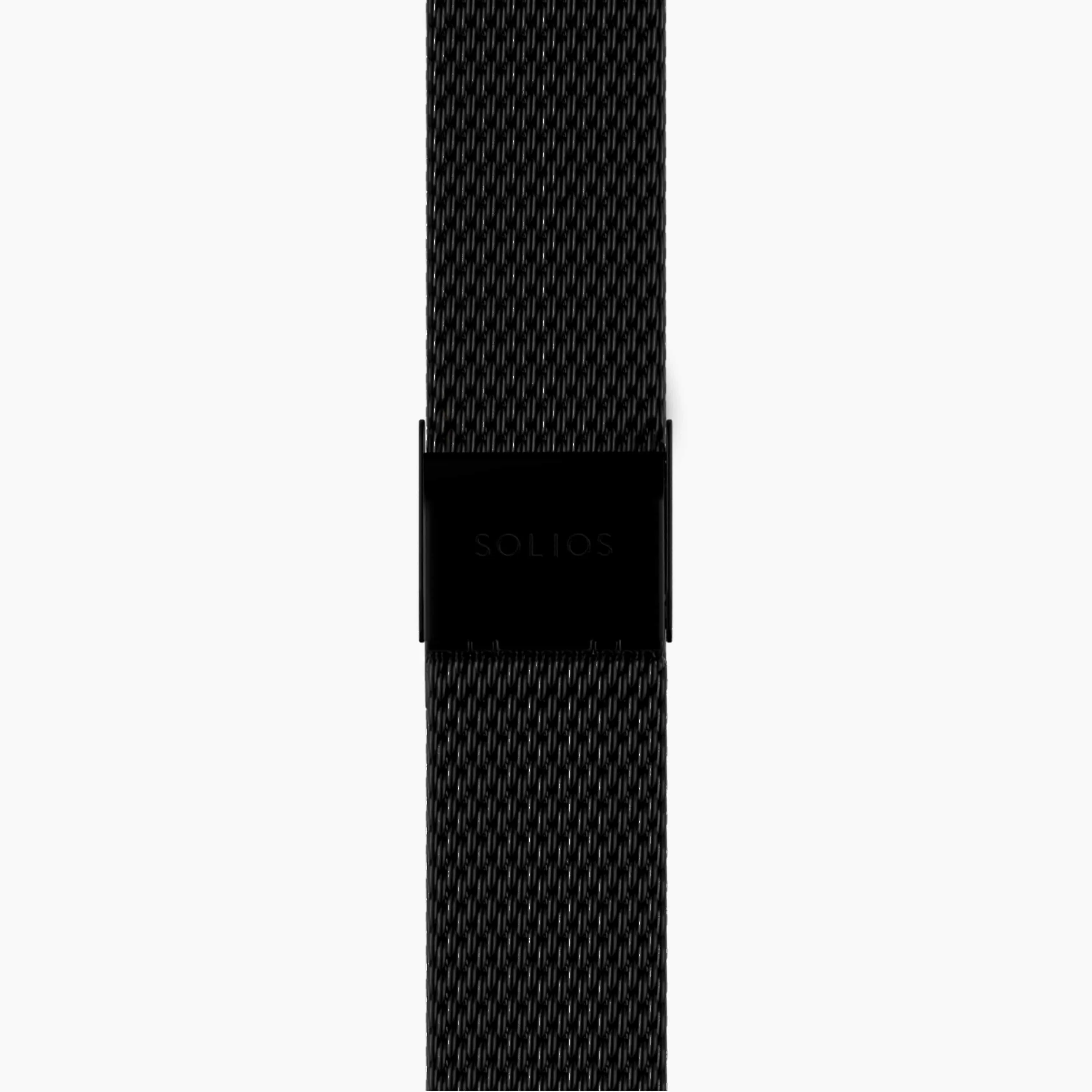 Matte Black Mesh Strap sold by SOLIOS product image thumbnail 3