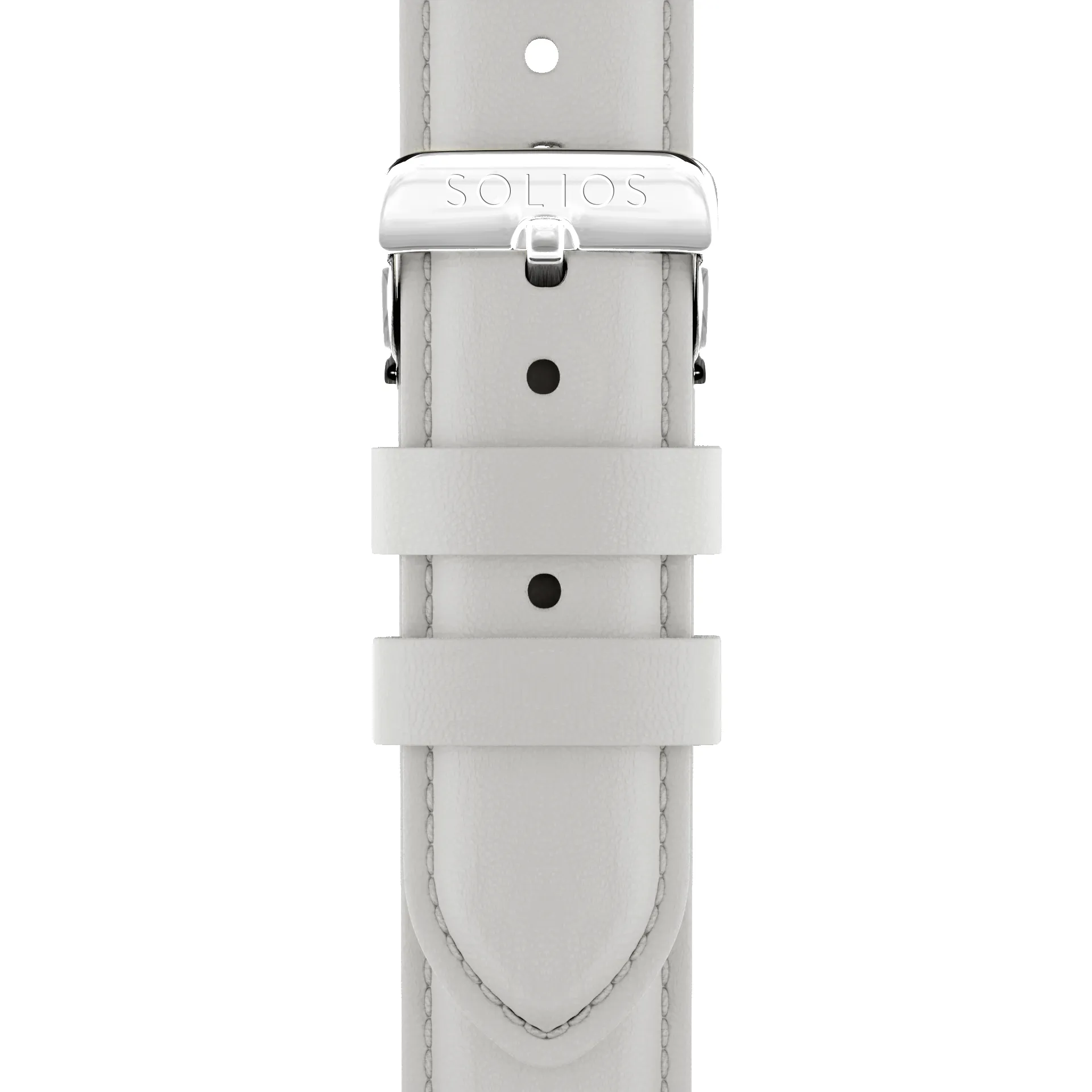 Grey Eco Vegan Leather Strap sold by SOLIOS product image thumbnail 4