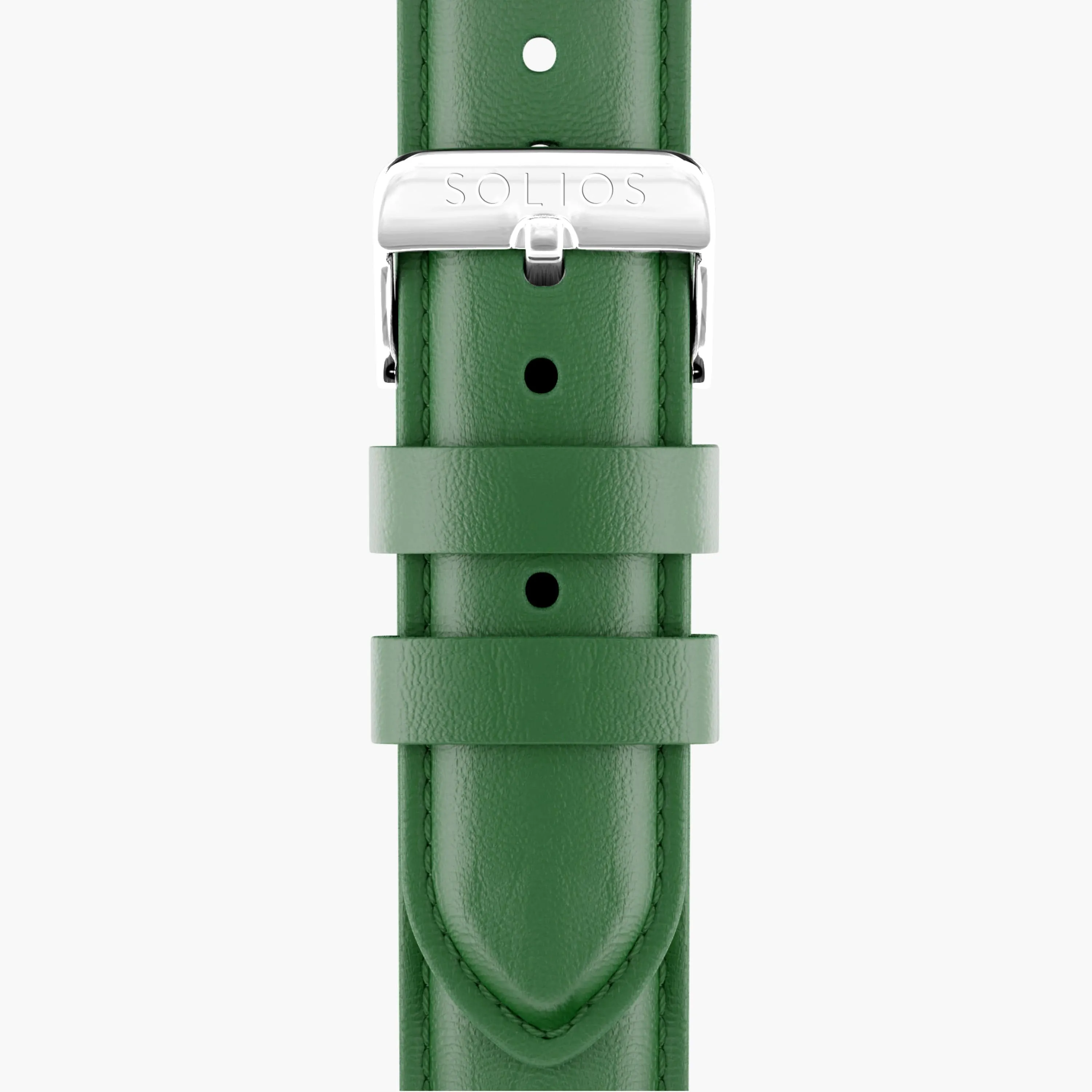 Green Eco Vegan Leather Strap sold by SOLIOS product image thumbnail 5