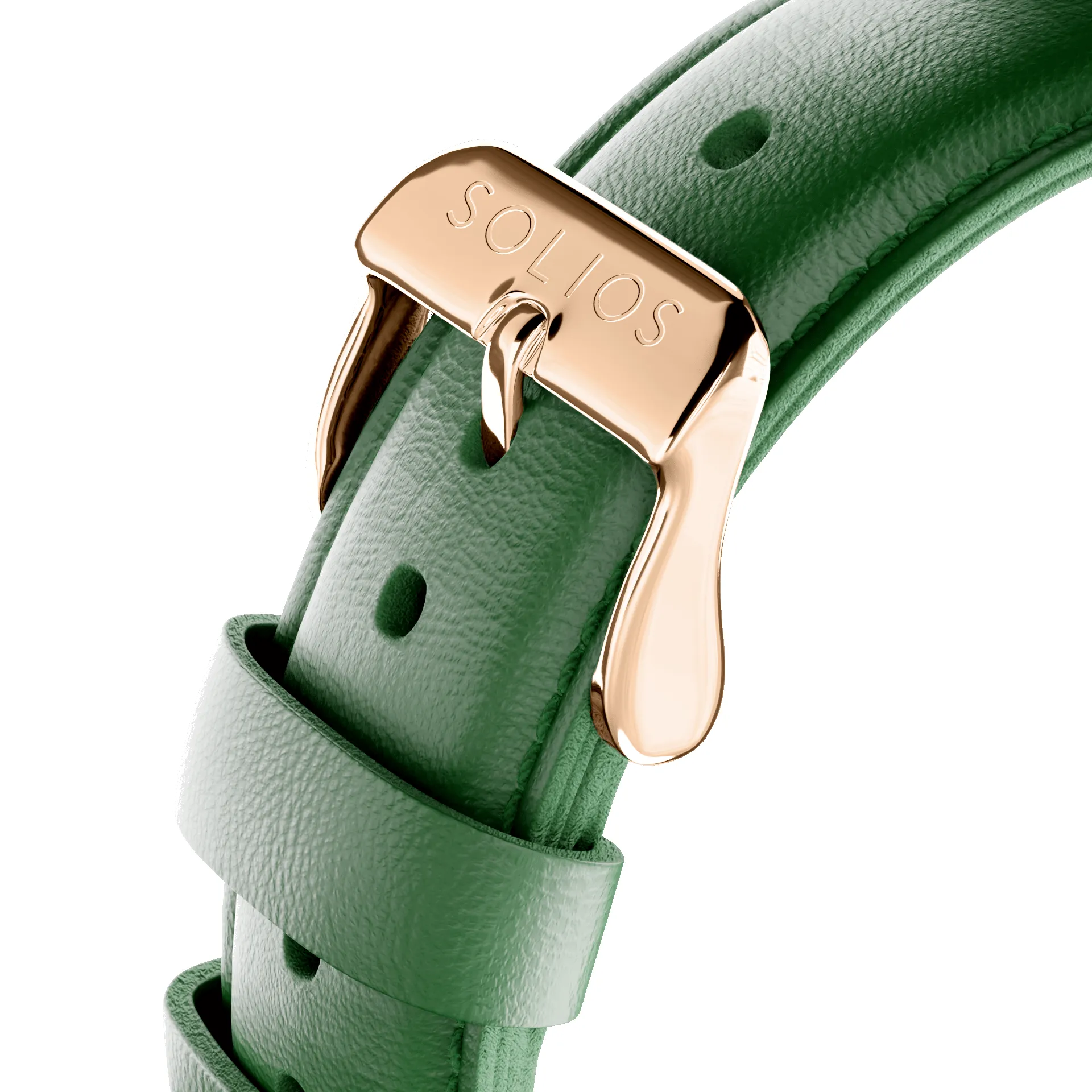 Green Eco Vegan Leather Strap sold by SOLIOS
