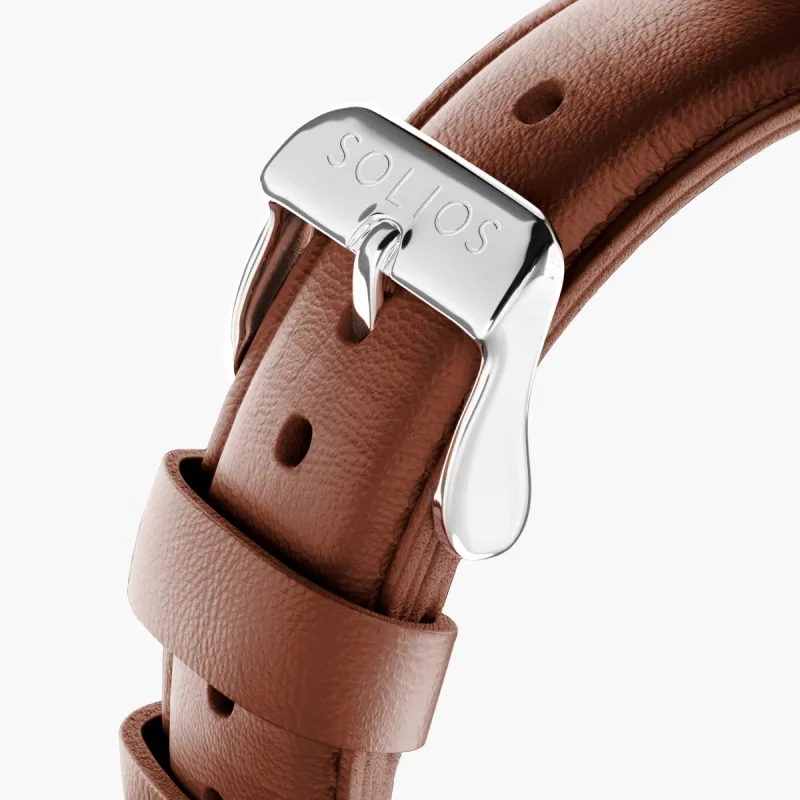 Brown Eco Vegan Leather Strap sold by SOLIOS