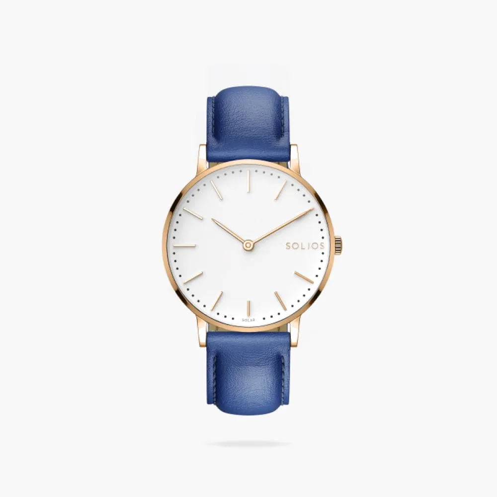 The Solar Classic | White Dial - Rose Gold Case sold by SOLIOS product image thumbnail 5