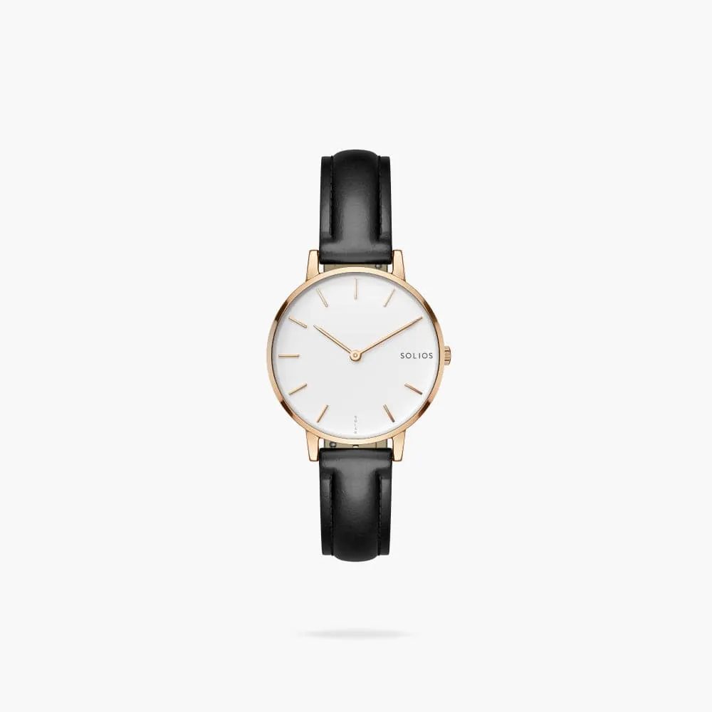 The Solar Mini | White Dial - Rose Gold Case sold by SOLIOS product image thumbnail 5