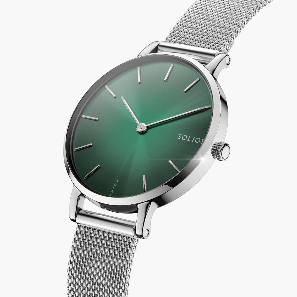 The Rainforest Mini Bundle | Green Dial - Silver Case sold by SOLIOS product image thumbnail 2