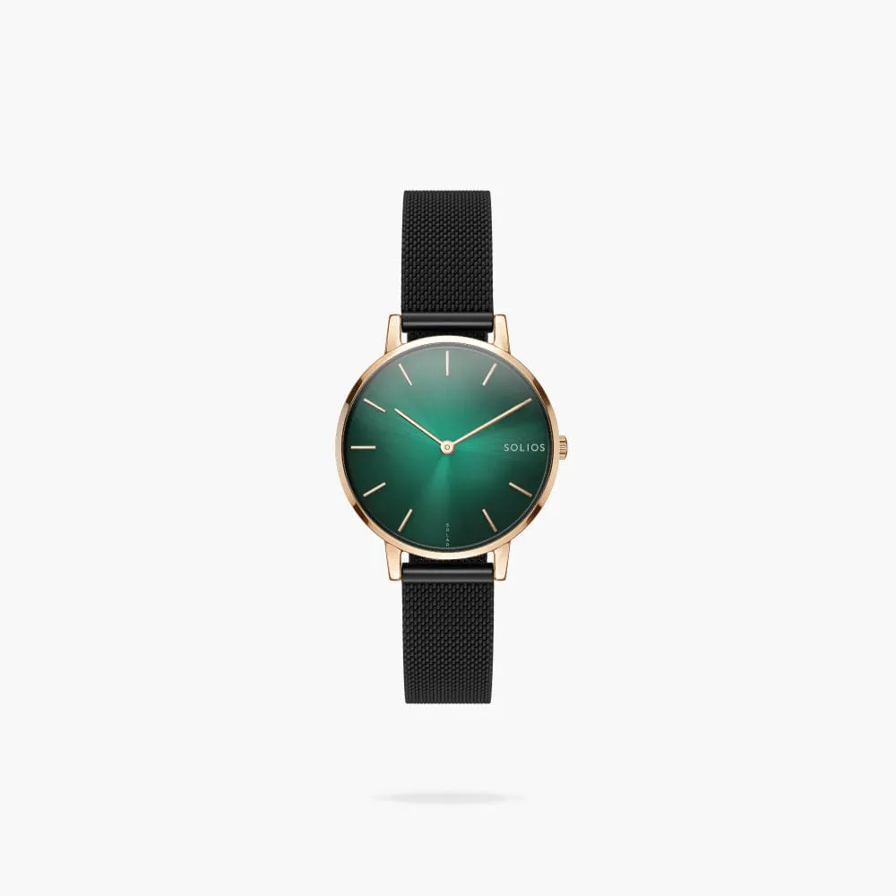 The Rainforest Mini | Green Dial - Rose Gold Case sold by SOLIOS product image thumbnail 3