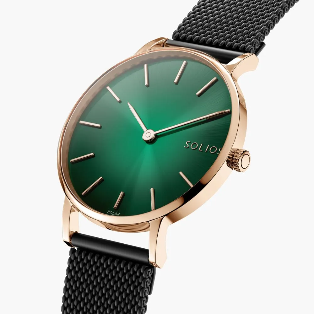 The Rainforest Classic Bundle | Green Dial - Rose Gold Case sold by SOLIOS product image thumbnail 4