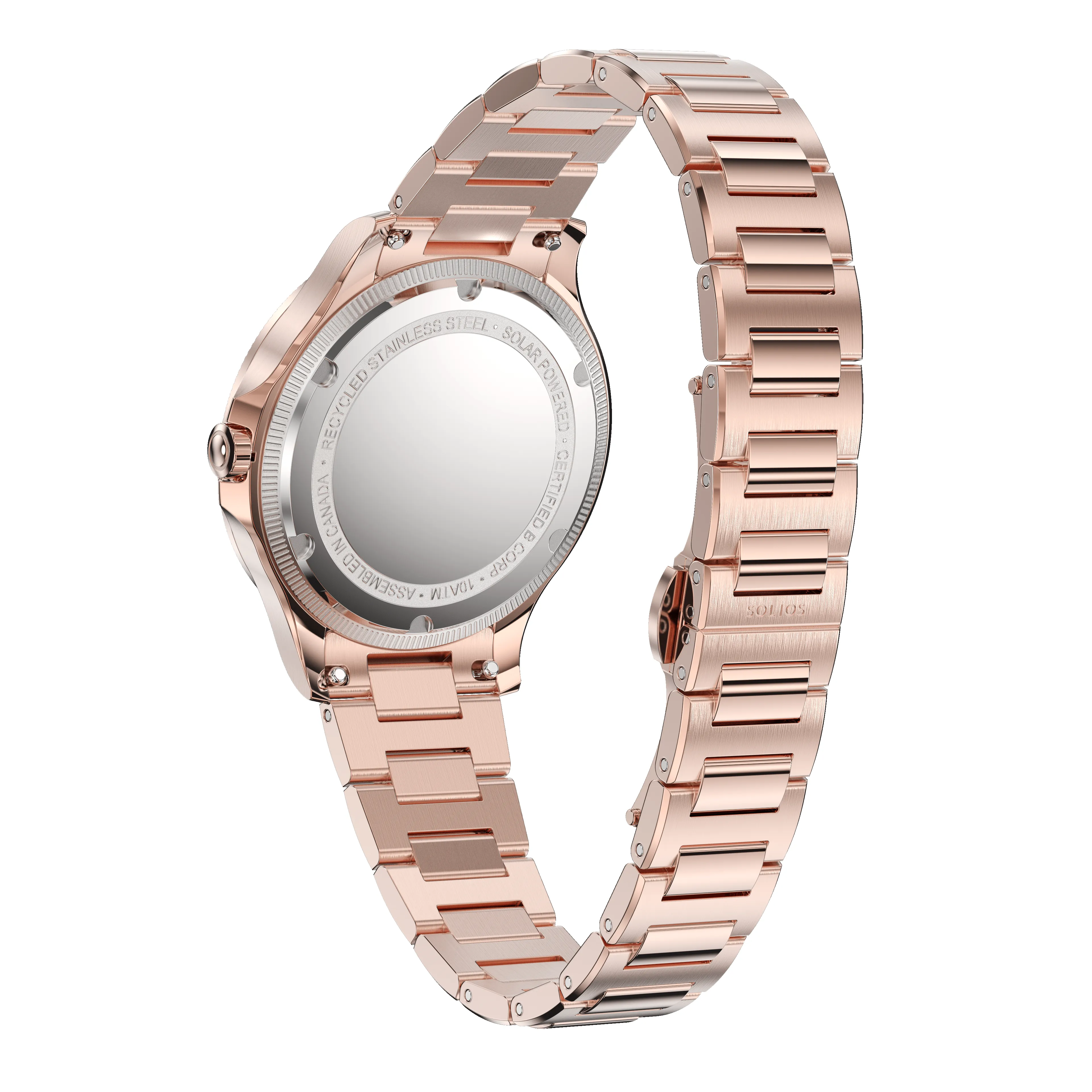 Rose Gold Metal Bracelet sold by SOLIOS product image thumbnail 3