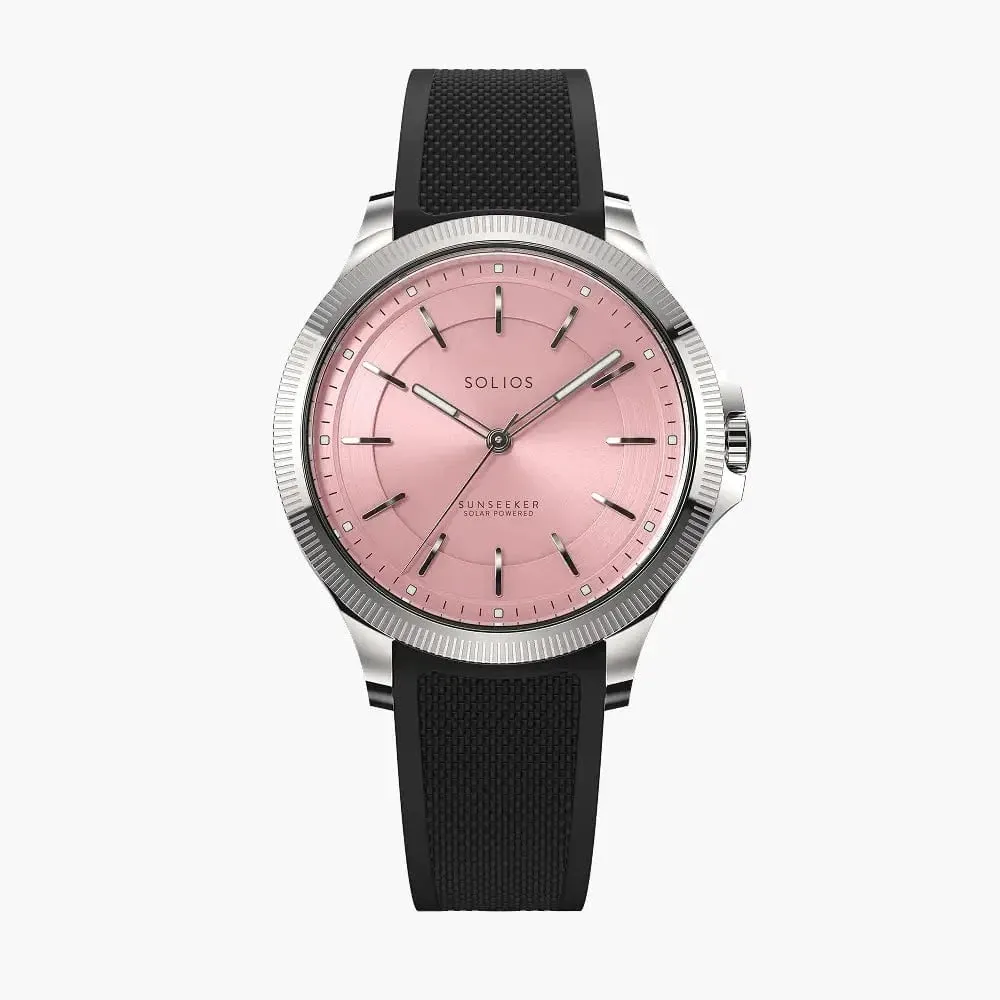 The Sunseeker | Pink Dial - Silver Case - 34mm sold by SOLIOS product image thumbnail 5